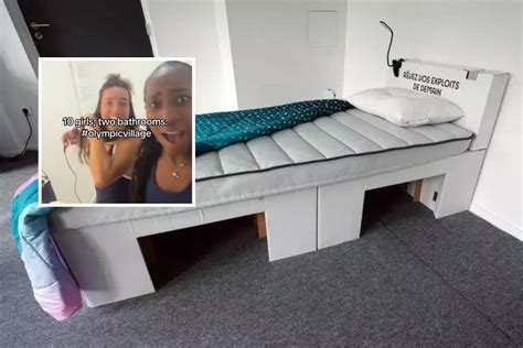 Inside the Olympic Village: Cardboard beds, no curtains and .